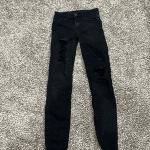 American eagle ripped jeans